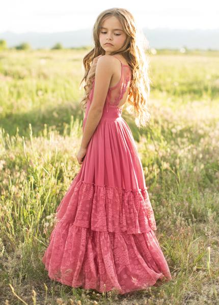 Catrin Dress in Wild Rose-My Prom Time