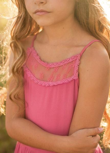 Catrin Dress in Wild Rose-My Prom Time