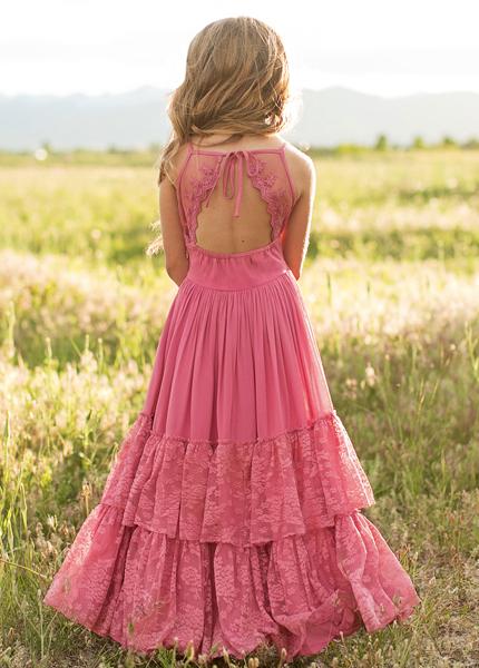 Catrin Dress in Wild Rose-My Prom Time