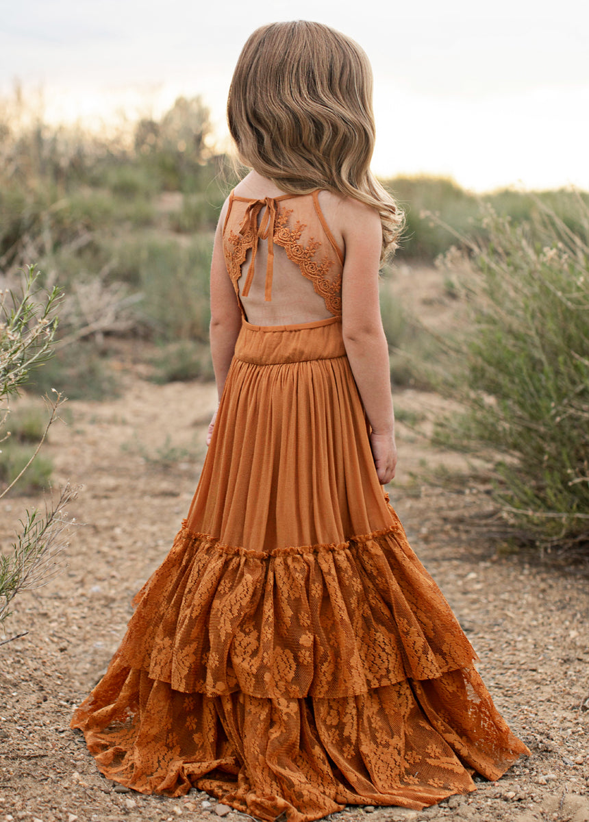 Catrin Dress in Marigold-My Prom Time