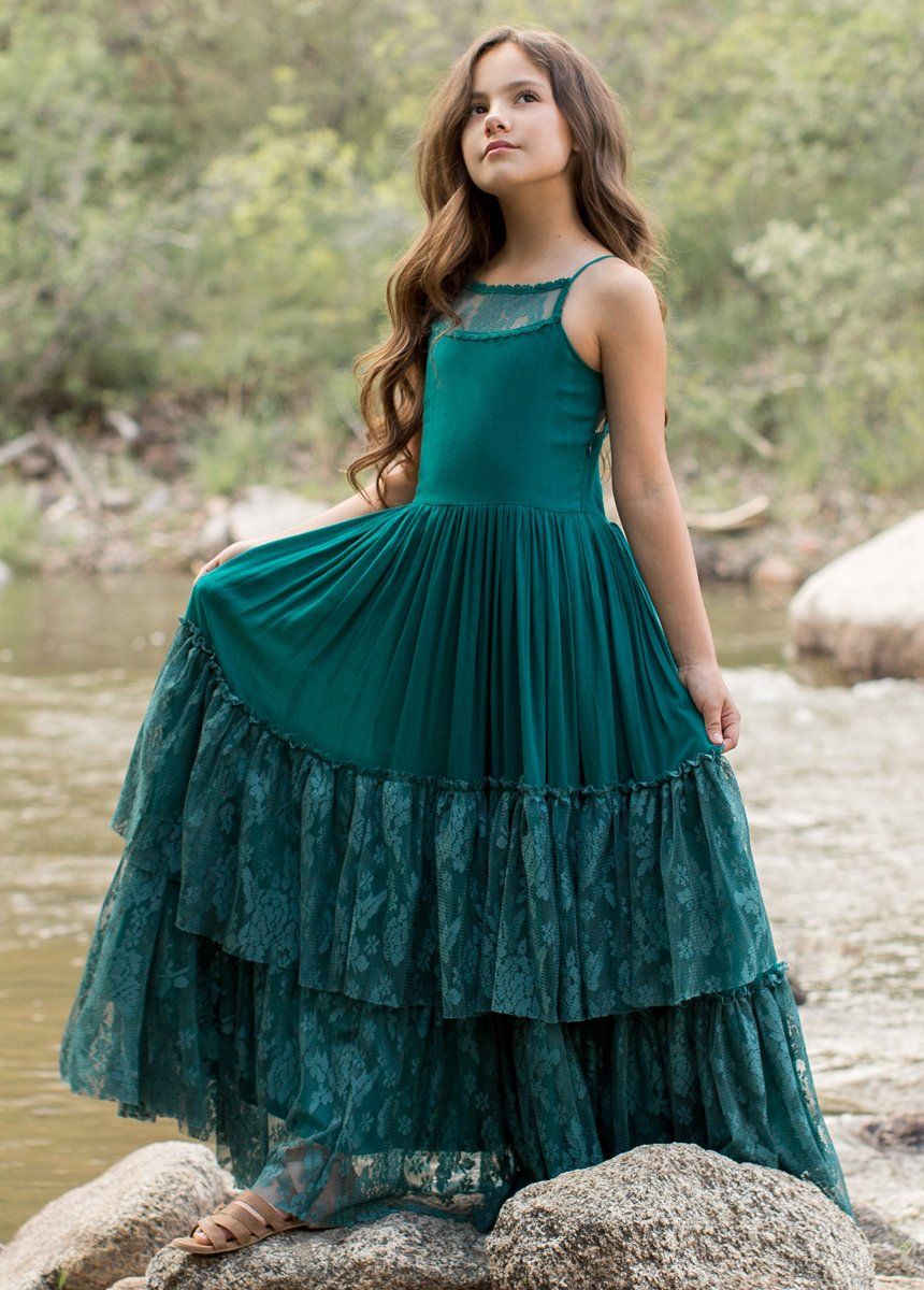 Catrin Dress in Teal-My Prom Time