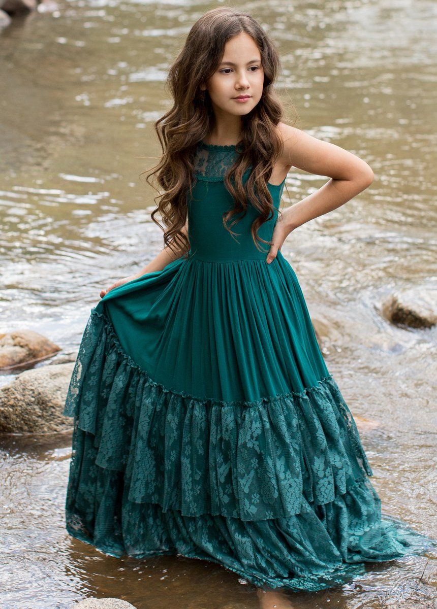 Catrin Dress in Teal-My Prom Time