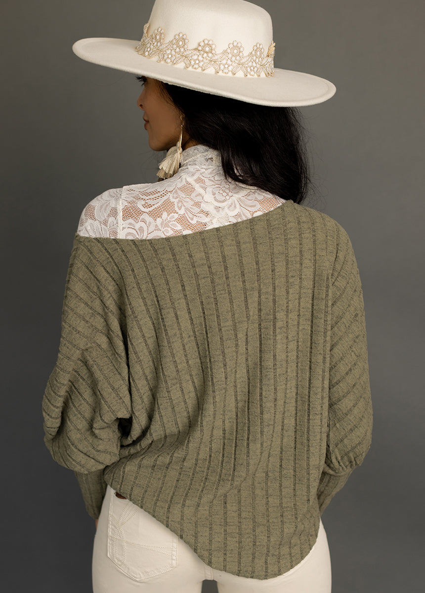 Ciara Top in Olive-My Prom Time