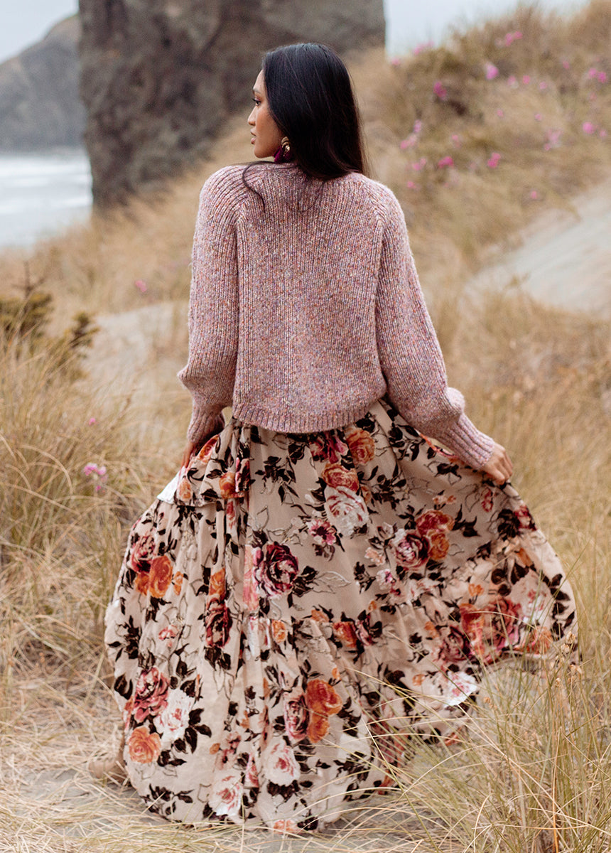 Devina Skirt in Cream-My Prom Time