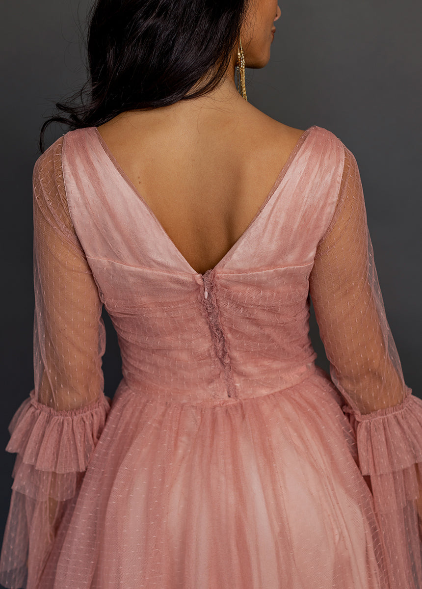 Haisley Impact Dress in Desert Shell-My Prom Time