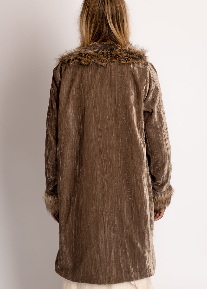 Mackie Jacket in Taupe-My Prom Time