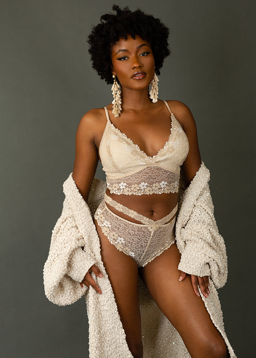 Lyric Panty in Oat-My Prom Time