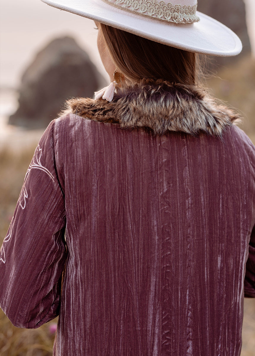 Mackie Jacket in Raisin-My Prom Time