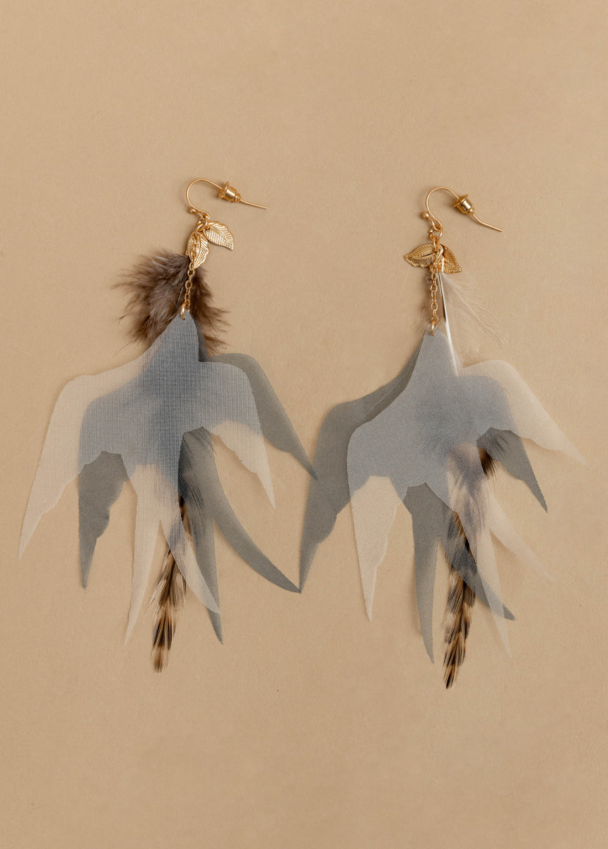 Take Flight Earrings in Whisper Blue-My Prom Time