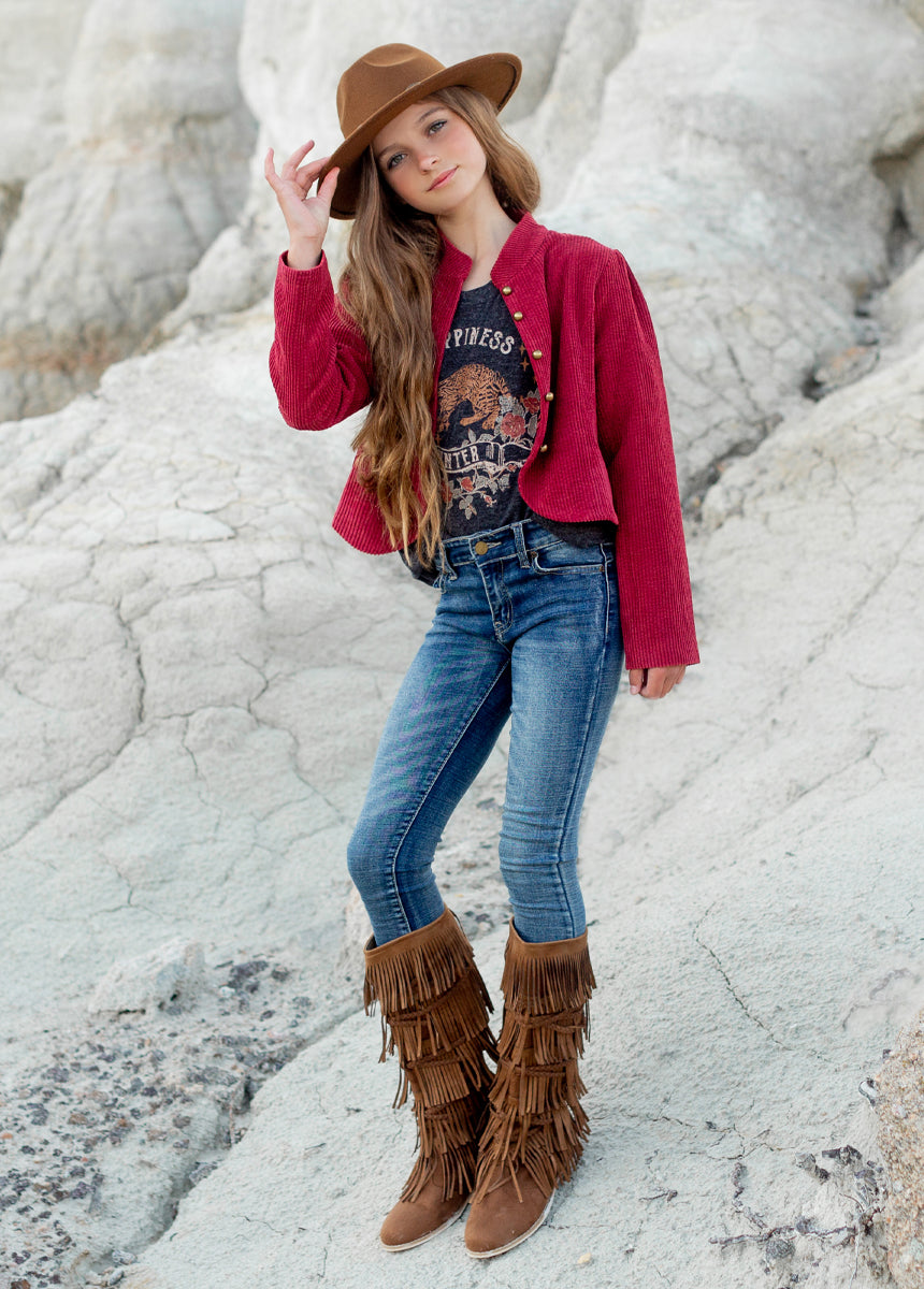 Riley Boot in Nutmeg-My Prom Time