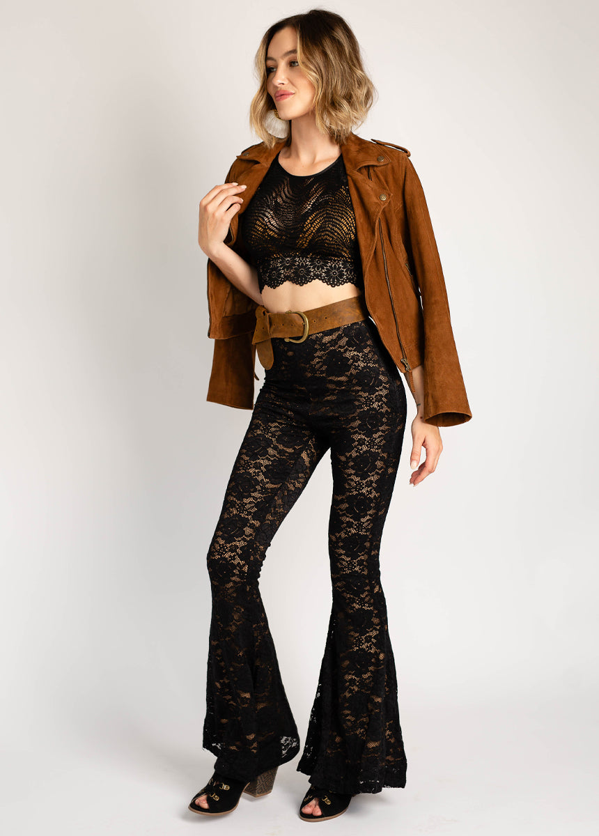 Abril Pant in Black-My Prom Time