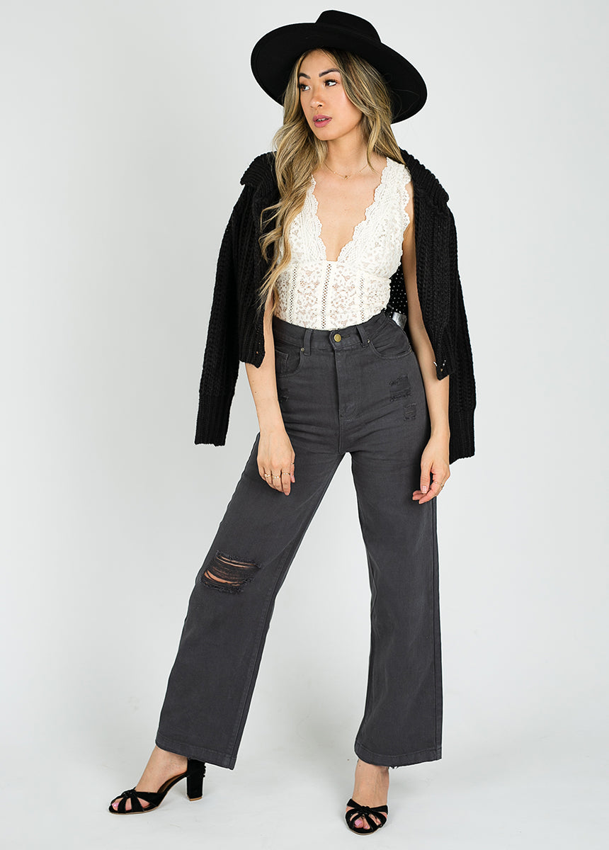 Addy Denim in Slate-My Prom Time