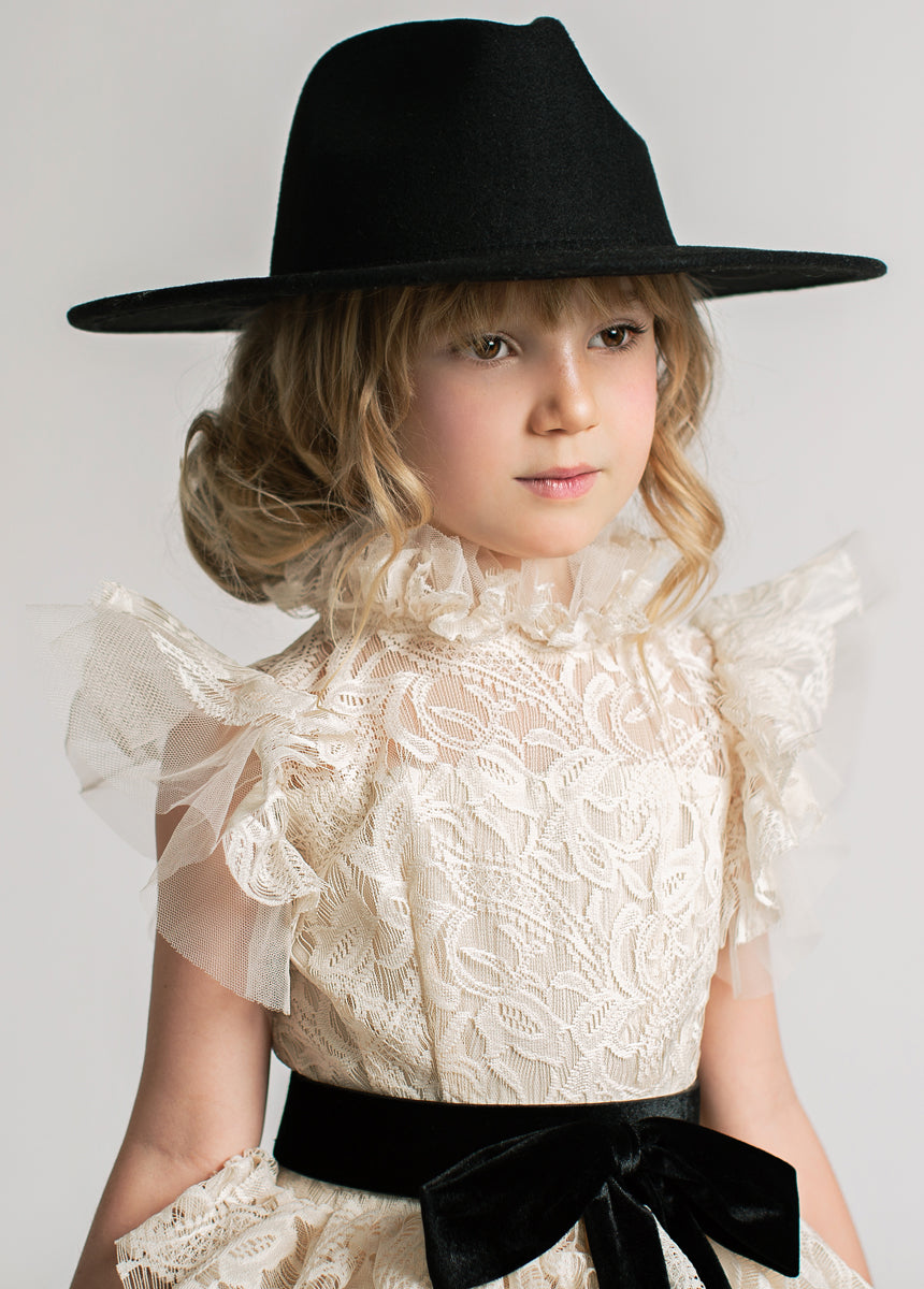 Anouk Petticoat Dress in Vintage Ivory-My Prom Time