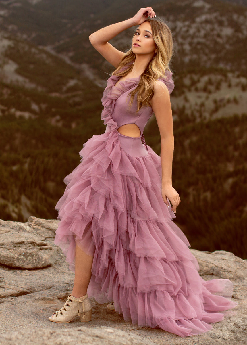 Adrienne Impact Dress in Orchid-My Prom Time