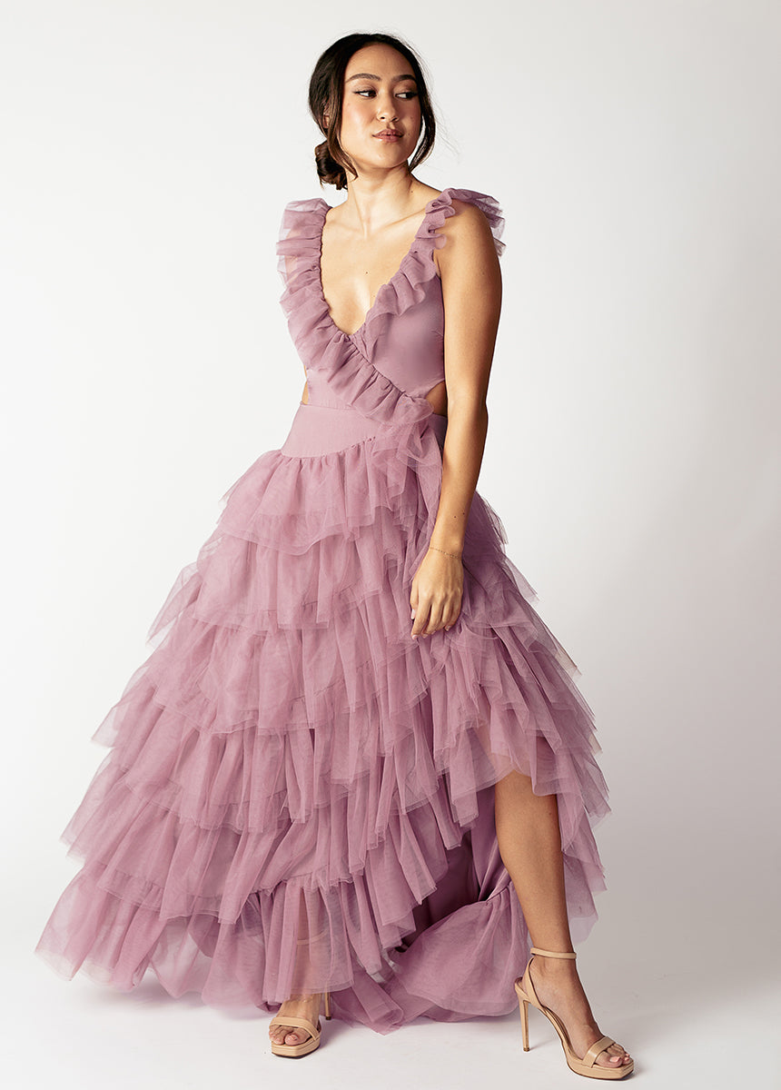 Adrienne Impact Dress in Orchid-My Prom Time