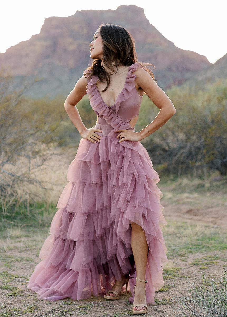 Adrienne Impact Dress in Orchid-My Prom Time