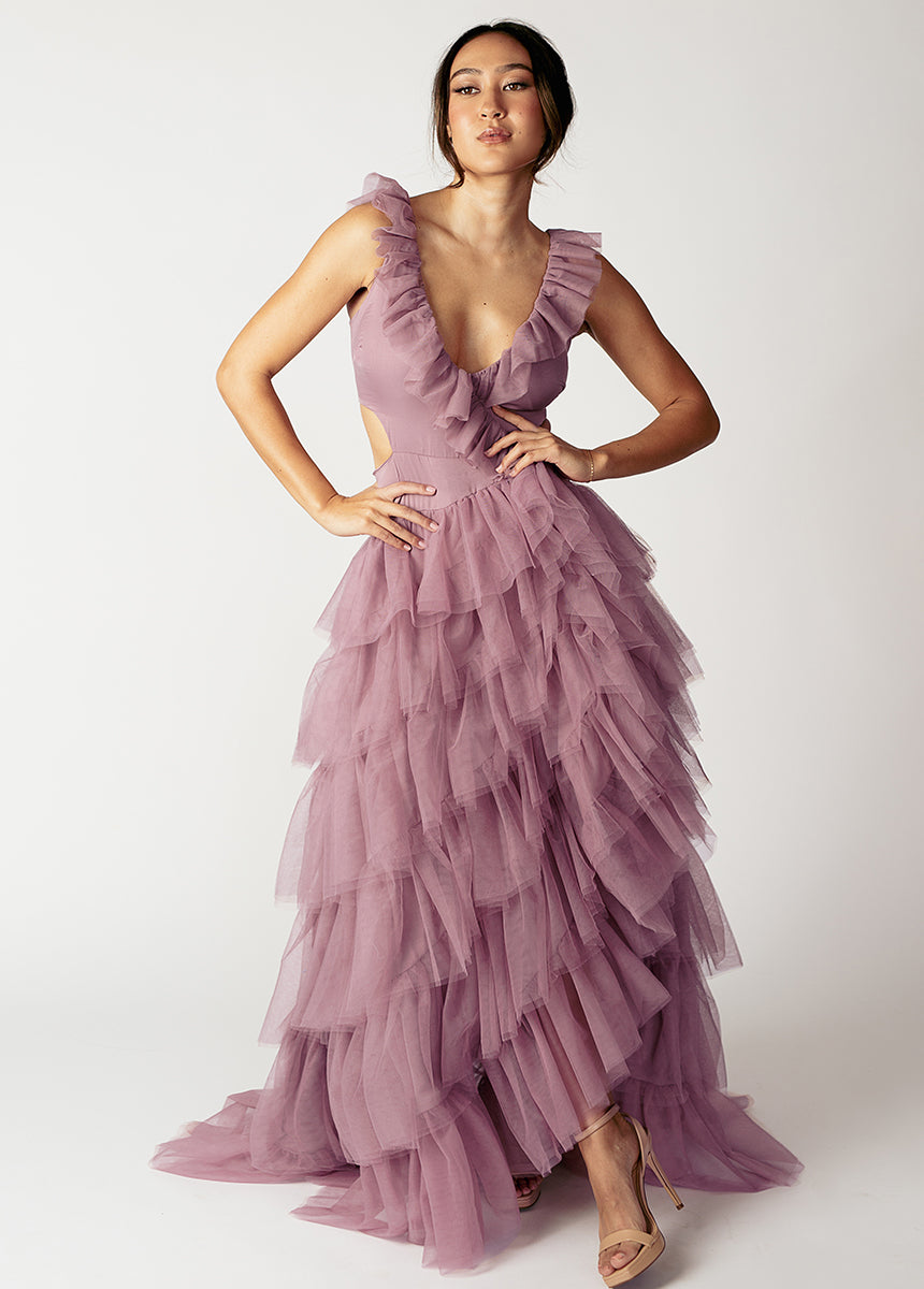 Adrienne Impact Dress in Orchid-My Prom Time