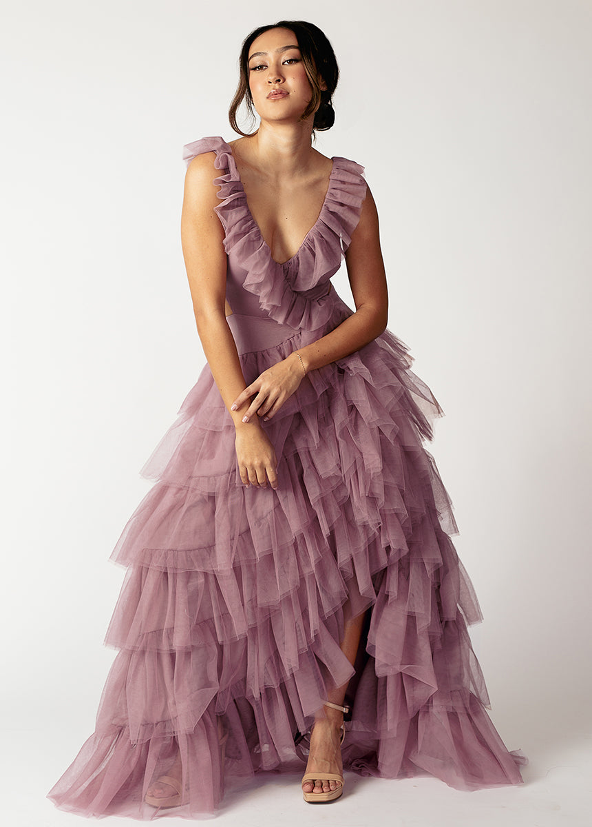 Adrienne Impact Dress in Orchid-My Prom Time