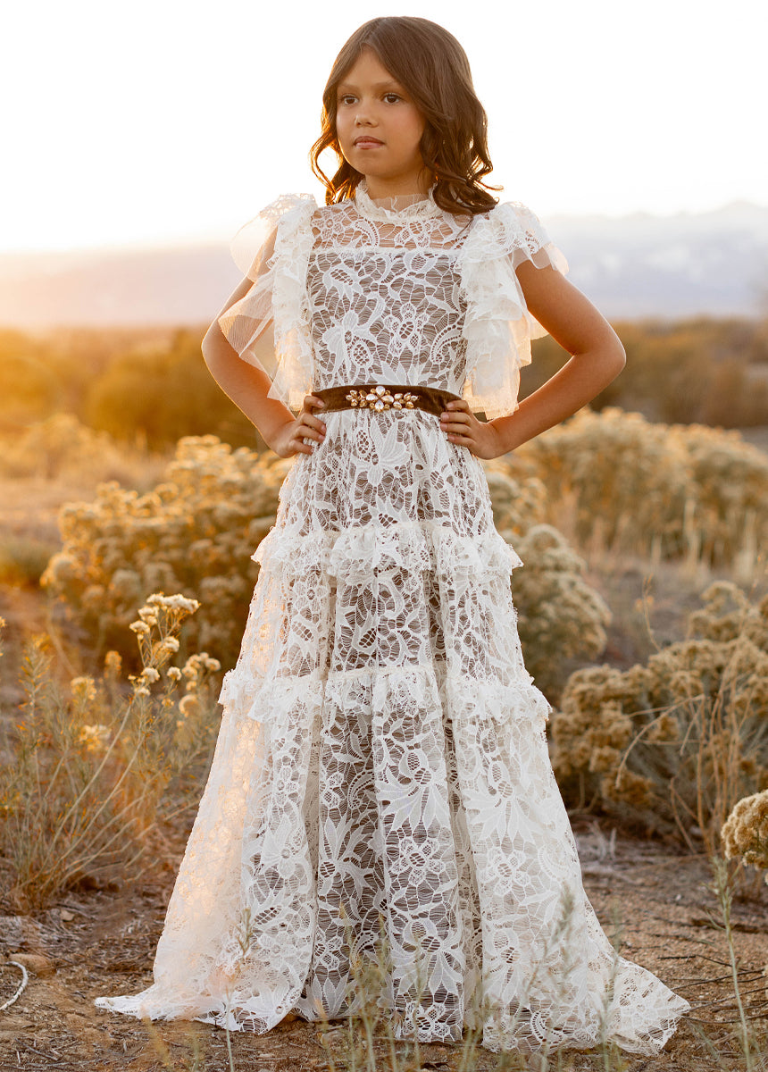 Alethea Impact Dress in Cream-My Prom Time