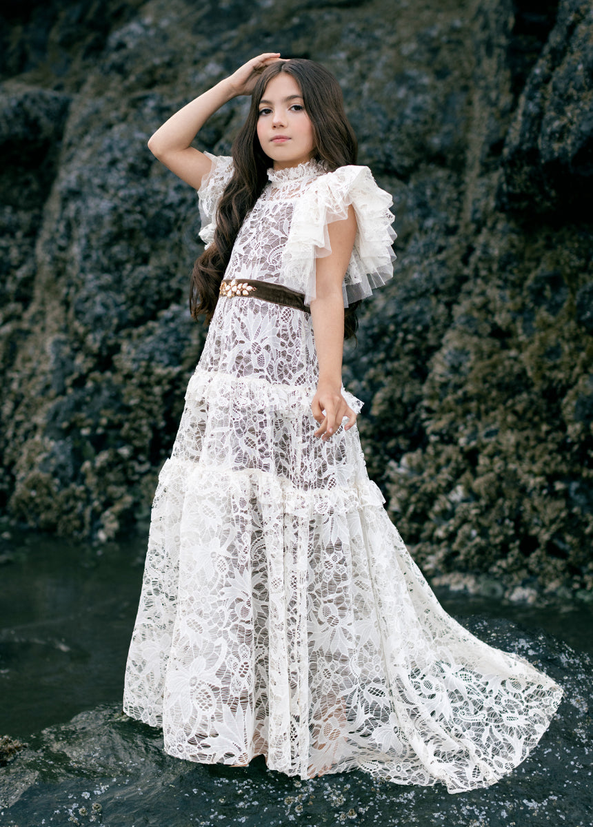 Alethea Impact Dress in Cream-My Prom Time