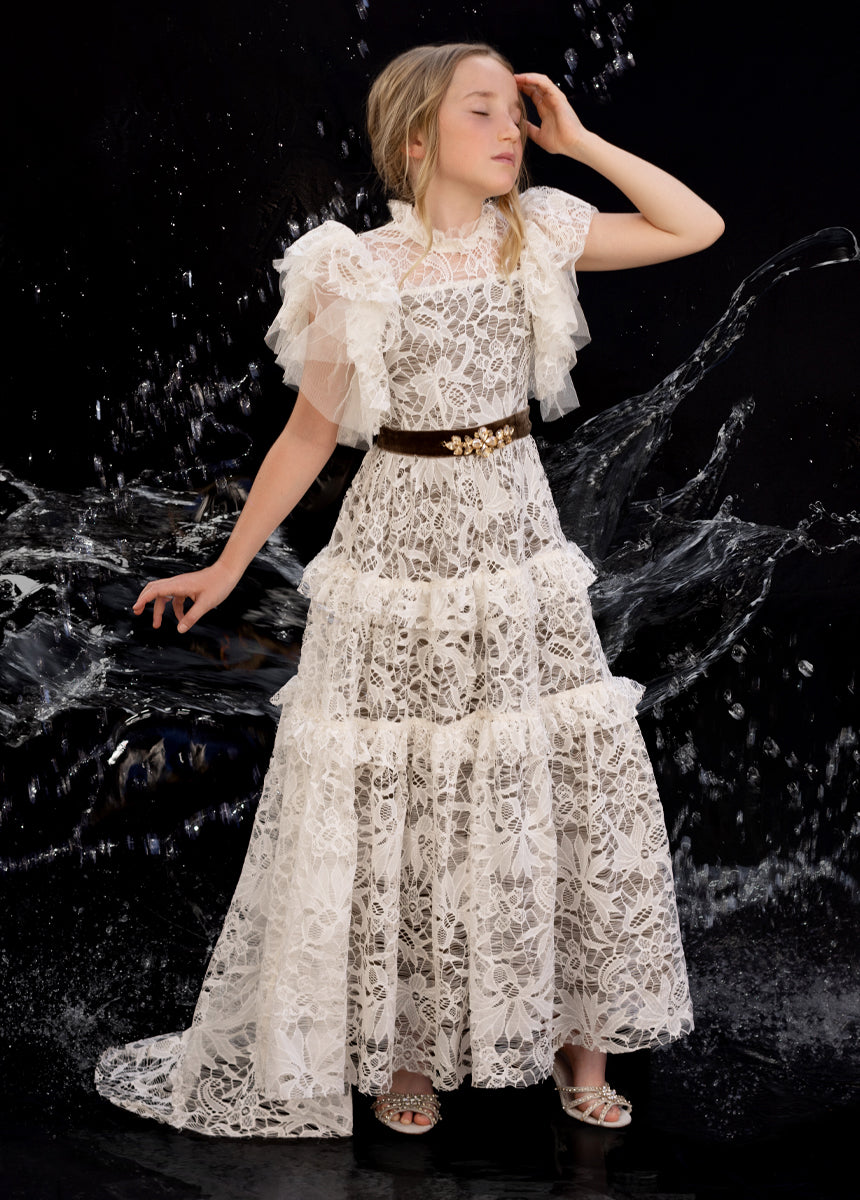 Alethea Impact Dress in Cream-My Prom Time