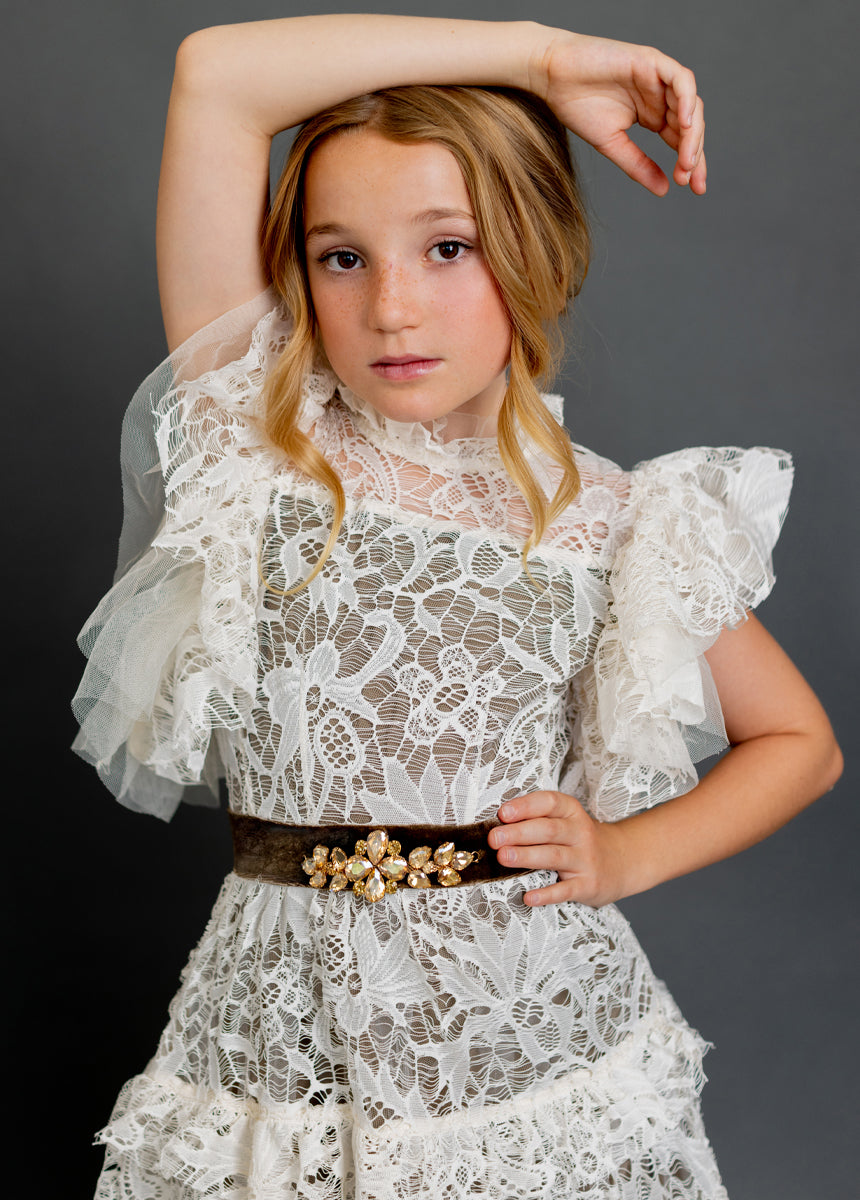 Alethea Impact Dress in Cream-My Prom Time