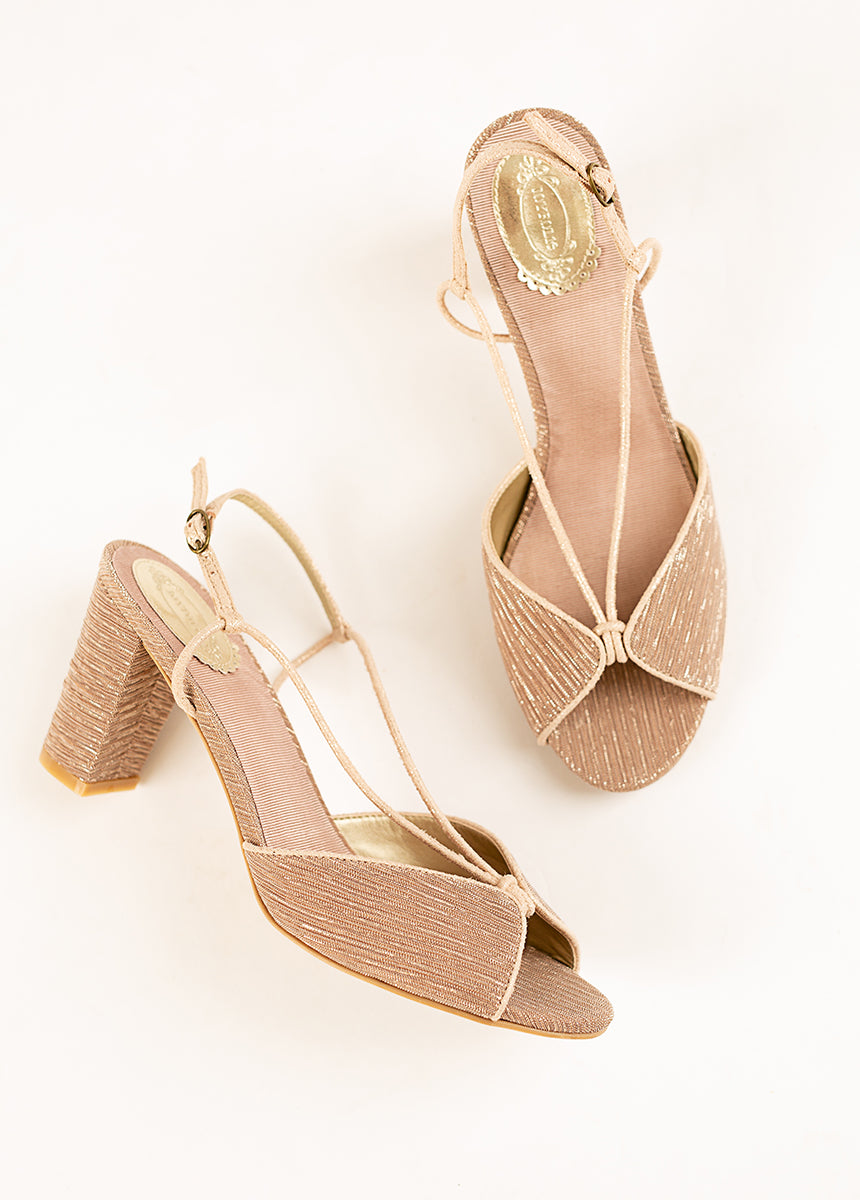 Amore Heel in Rosegold-My Prom Time