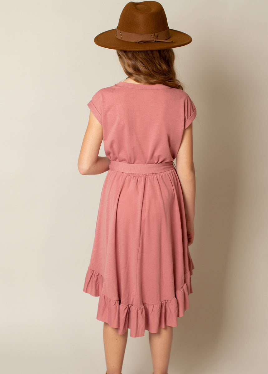 Amoura Dress in Dusty Rose-My Prom Time