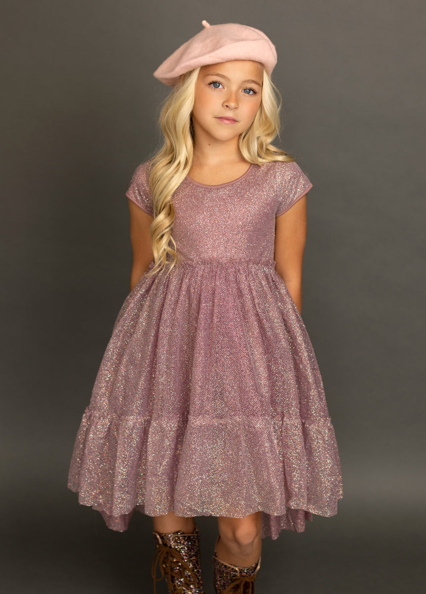 Andra Dress in Raisin-My Prom Time