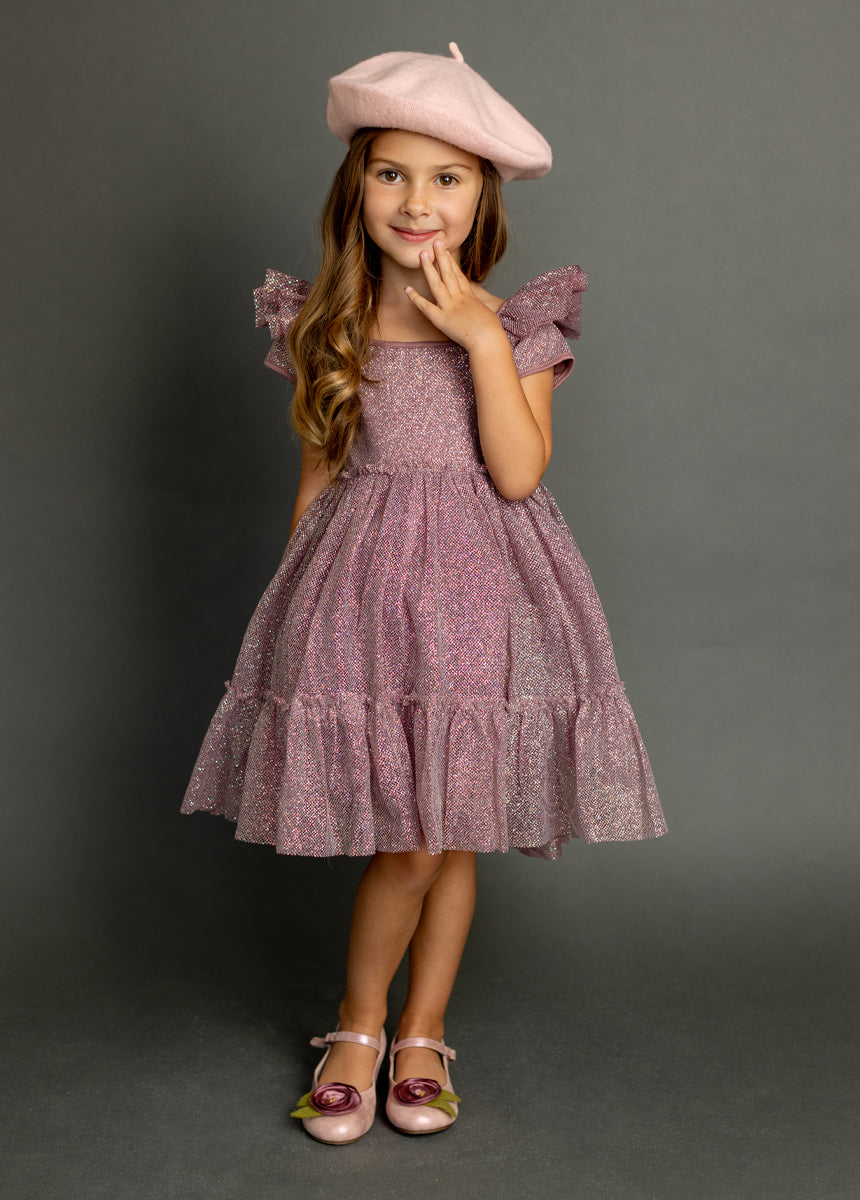 Andria Dress in Raisin-My Prom Time