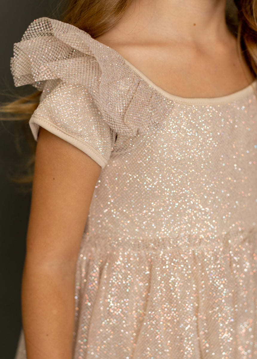 Andria Dress in Champagne-My Prom Time