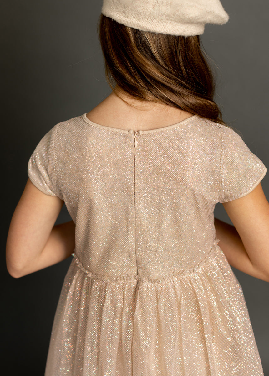 Andra Dress in Champagne-My Prom Time