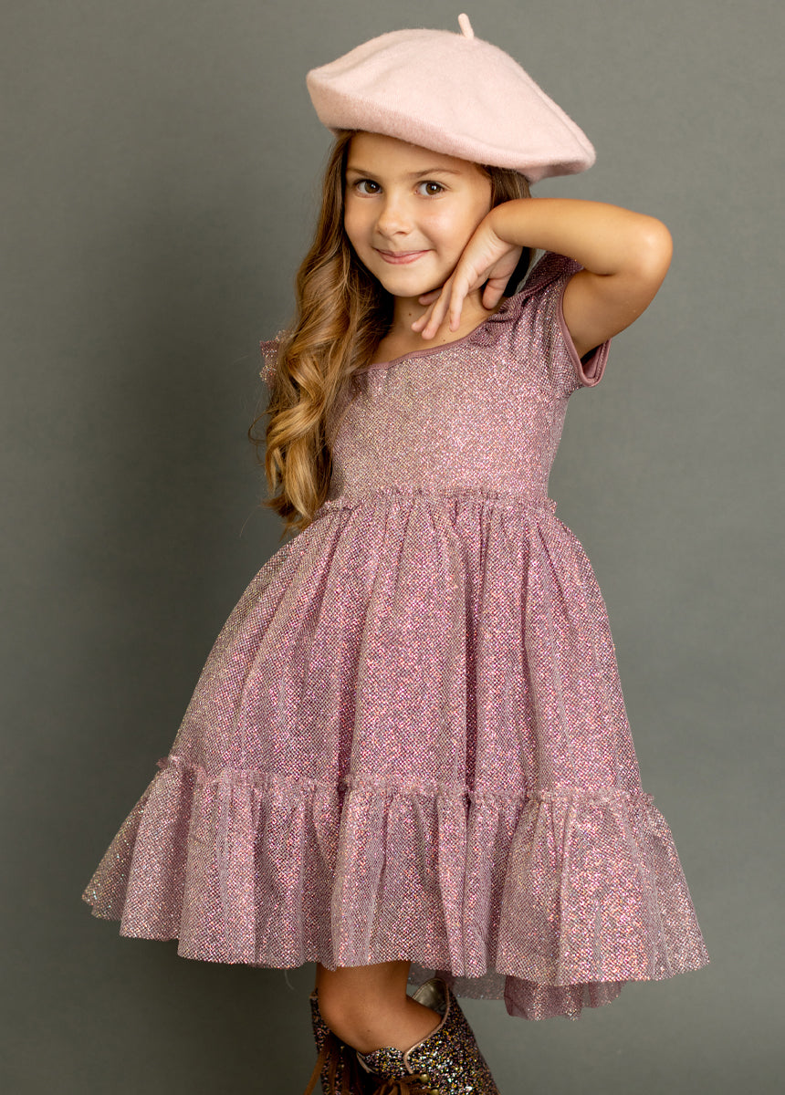 Andria Dress in Raisin-My Prom Time