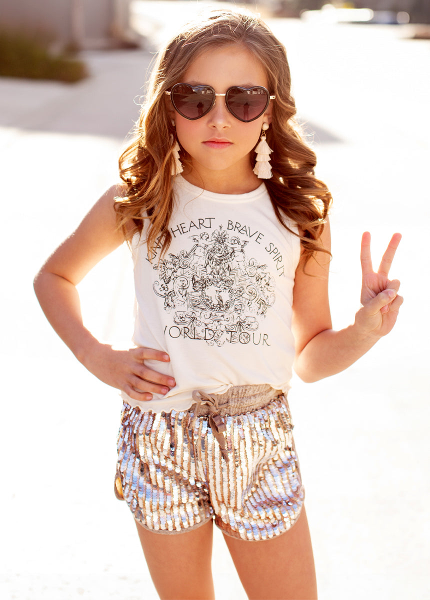 Angelica Short in Silver-My Prom Time