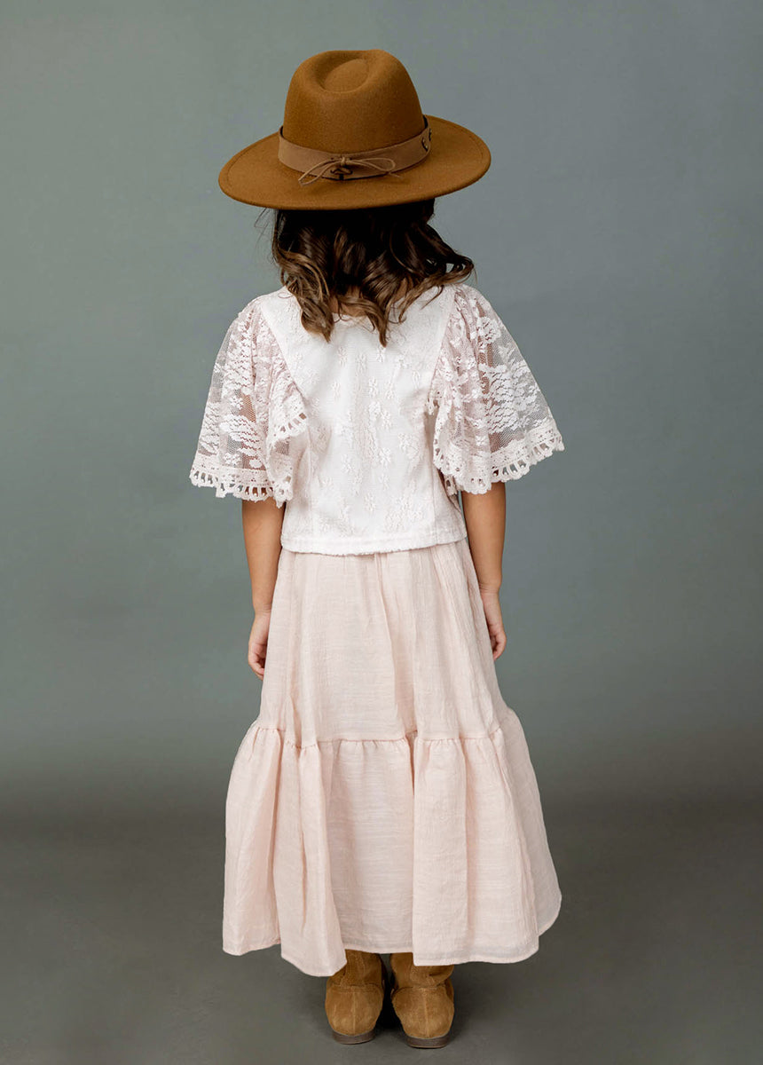 Annabel Skirt in Blush-My Prom Time