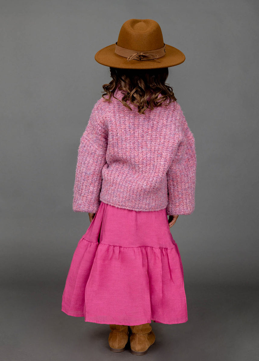 Annabel Skirt in Mulberry-My Prom Time