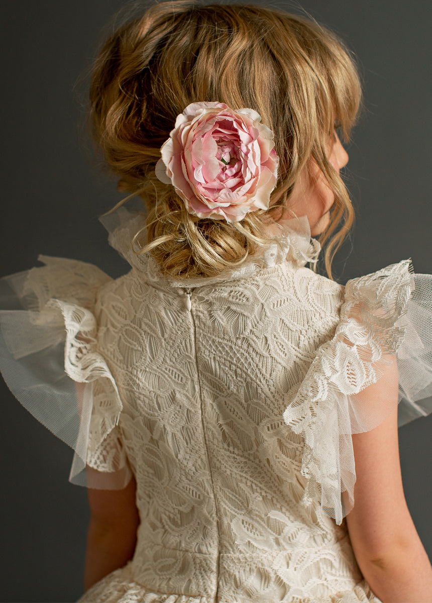 Anouk Petticoat Dress in Vintage Ivory-My Prom Time
