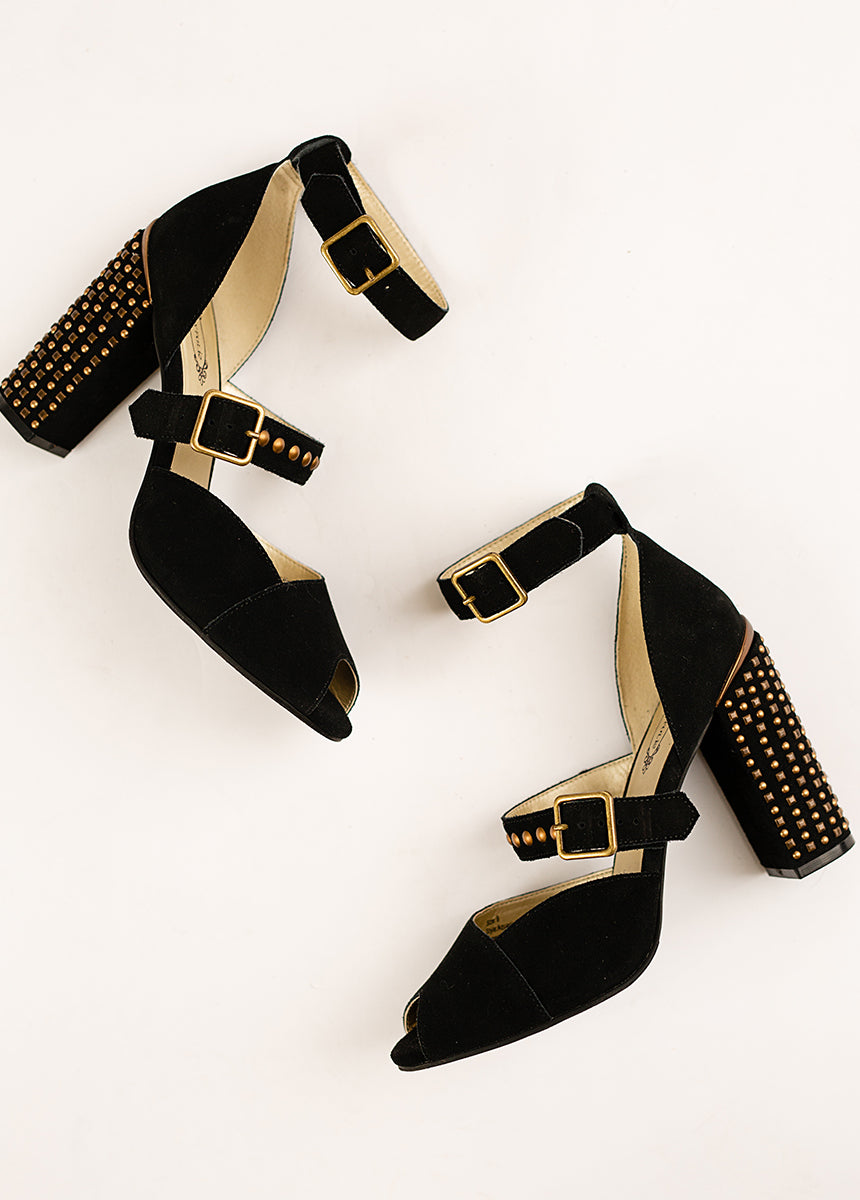 Aquaria High Heel in Black-My Prom Time