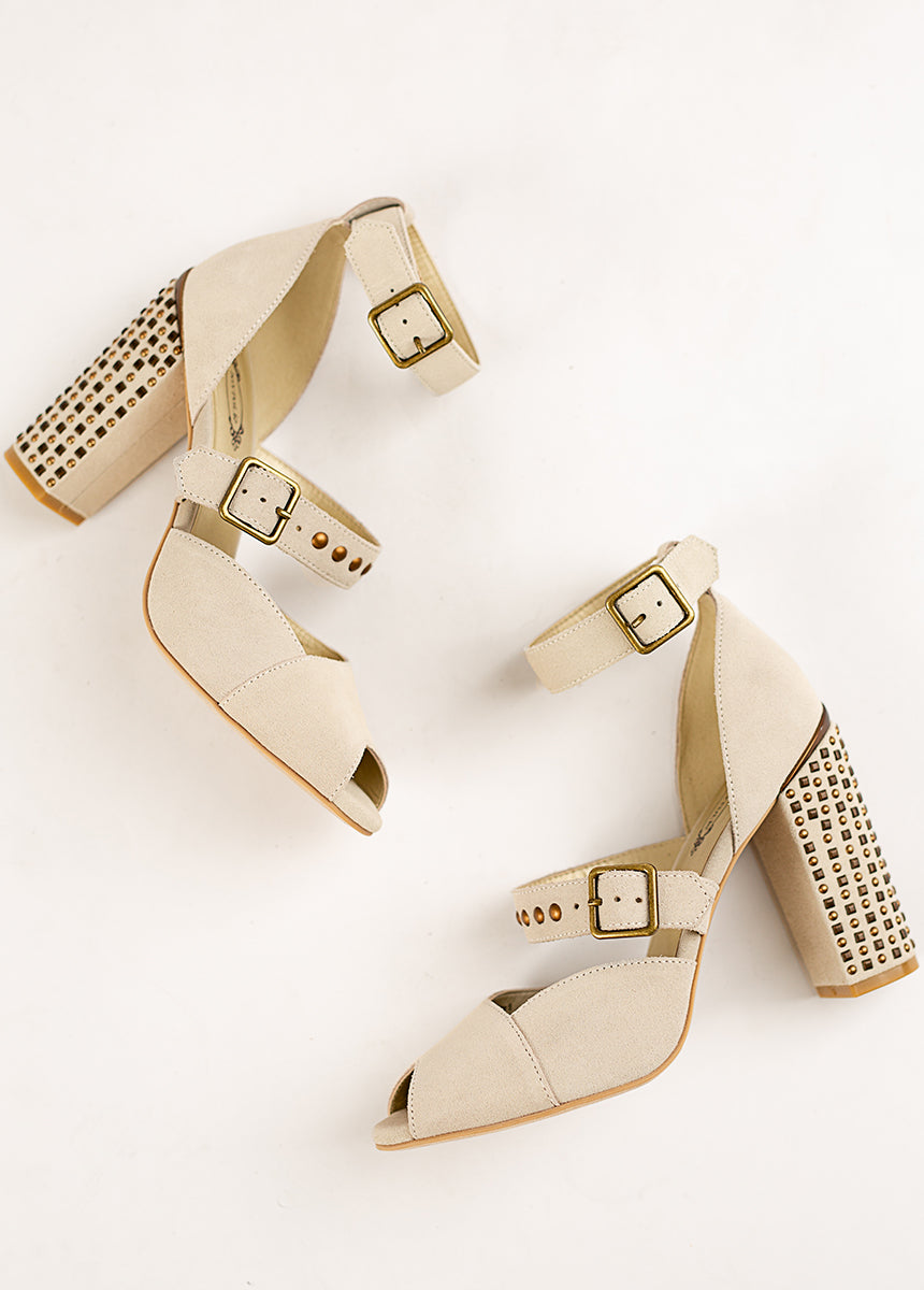 Aquaria High Heel in Ivory-My Prom Time