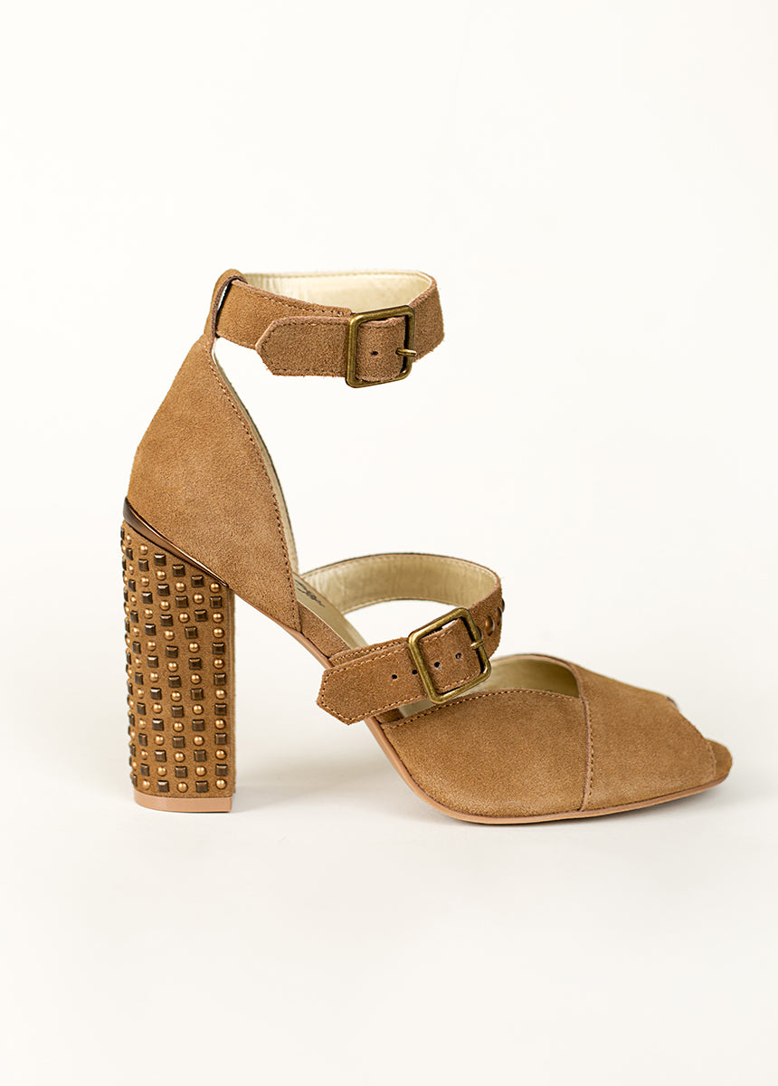 Aquaria High Heel in Nutmeg-My Prom Time