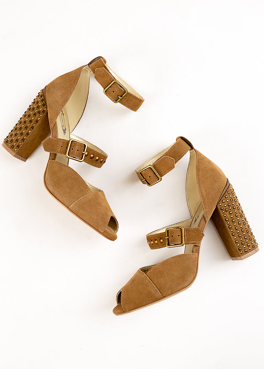 Aquaria High Heel in Nutmeg-My Prom Time