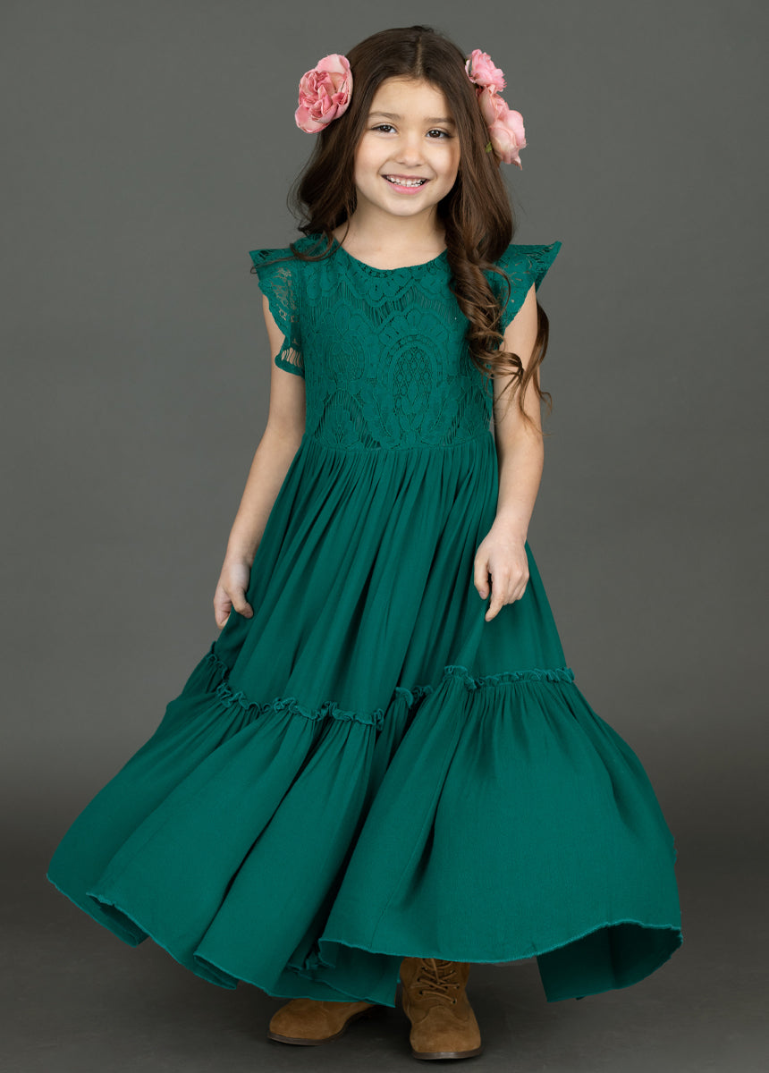 Macy Dress in Teal-My Prom Time