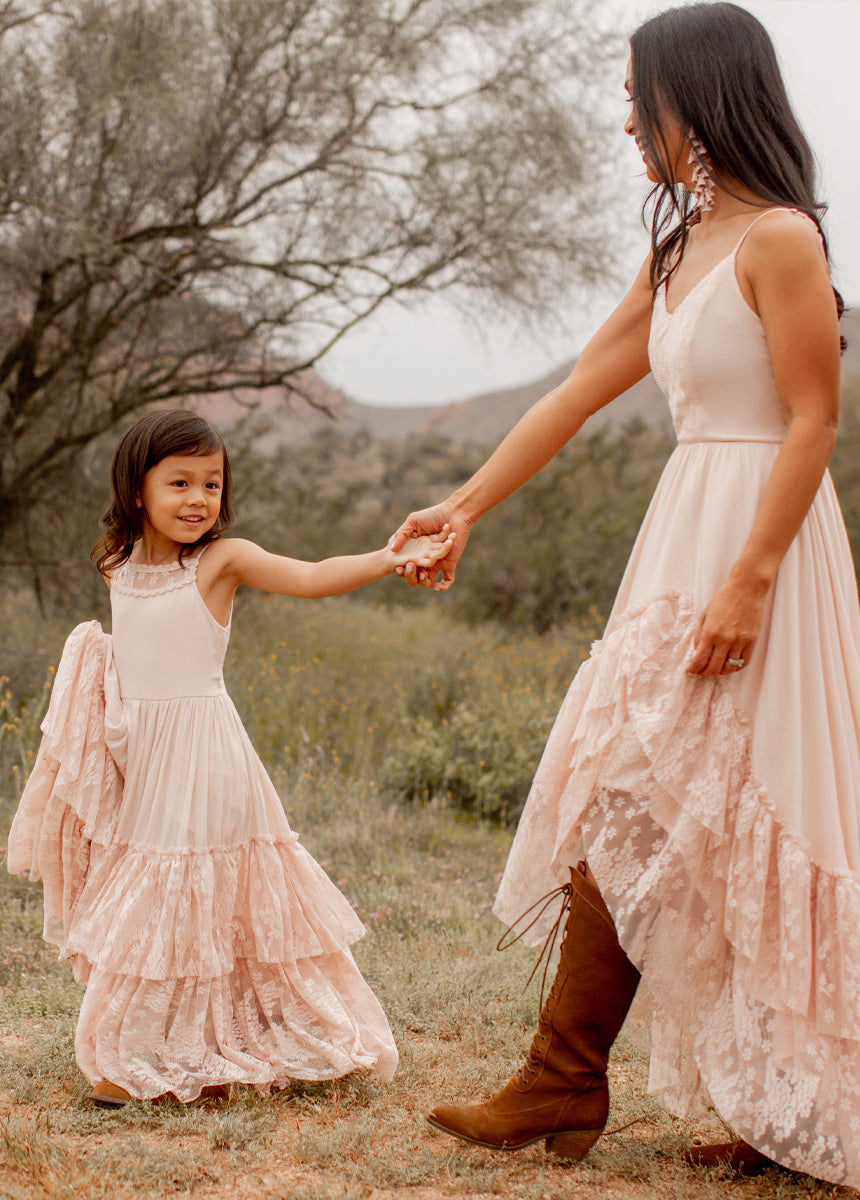 Catrin Dress in Shell-My Prom Time