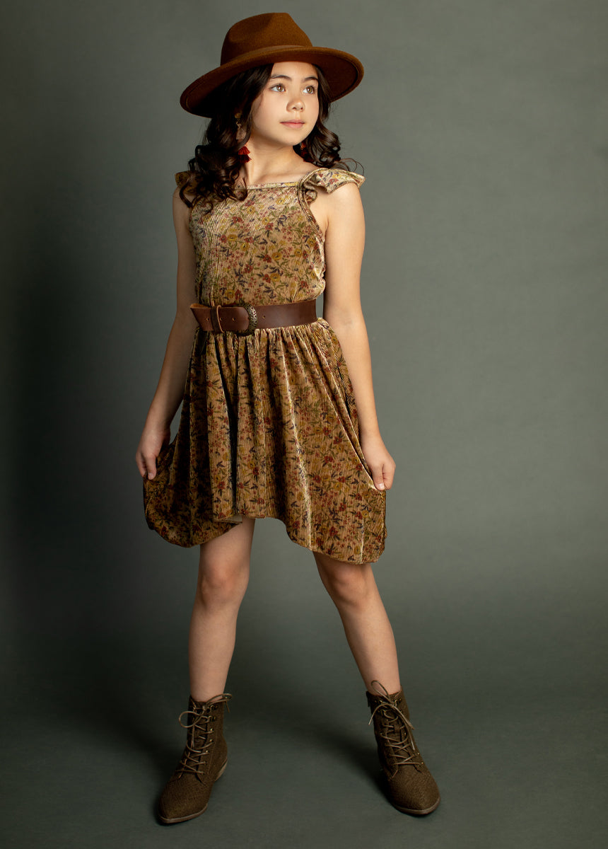Eliza Boot in Brown-My Prom Time