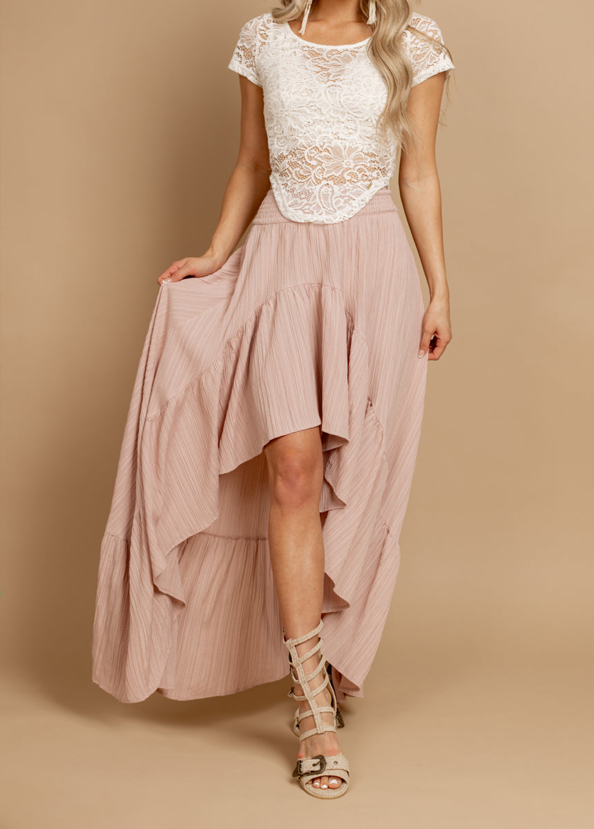 Bae Skirt in Dusty Lilac-My Prom Time