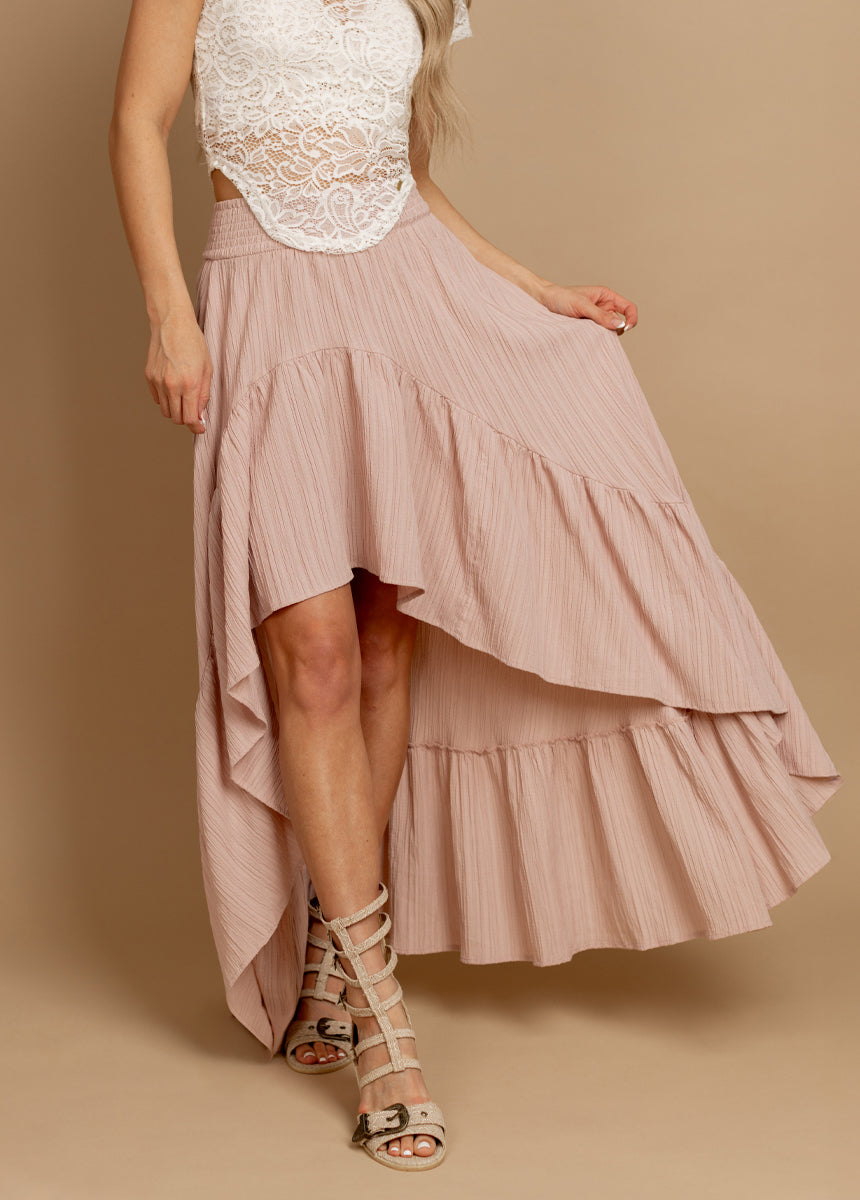 Bae Skirt in Dusty Lilac-My Prom Time