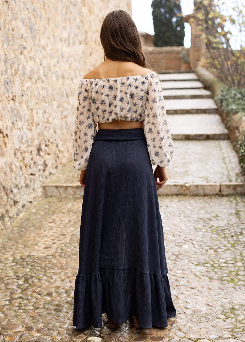 Bae Skirt in Navy-My Prom Time
