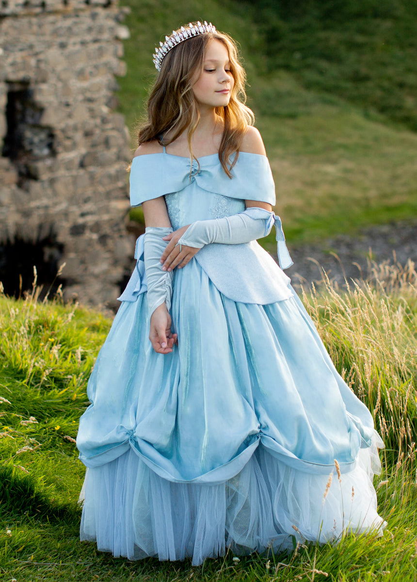 Princess Costume Set in Dusty Blue-My Prom Time