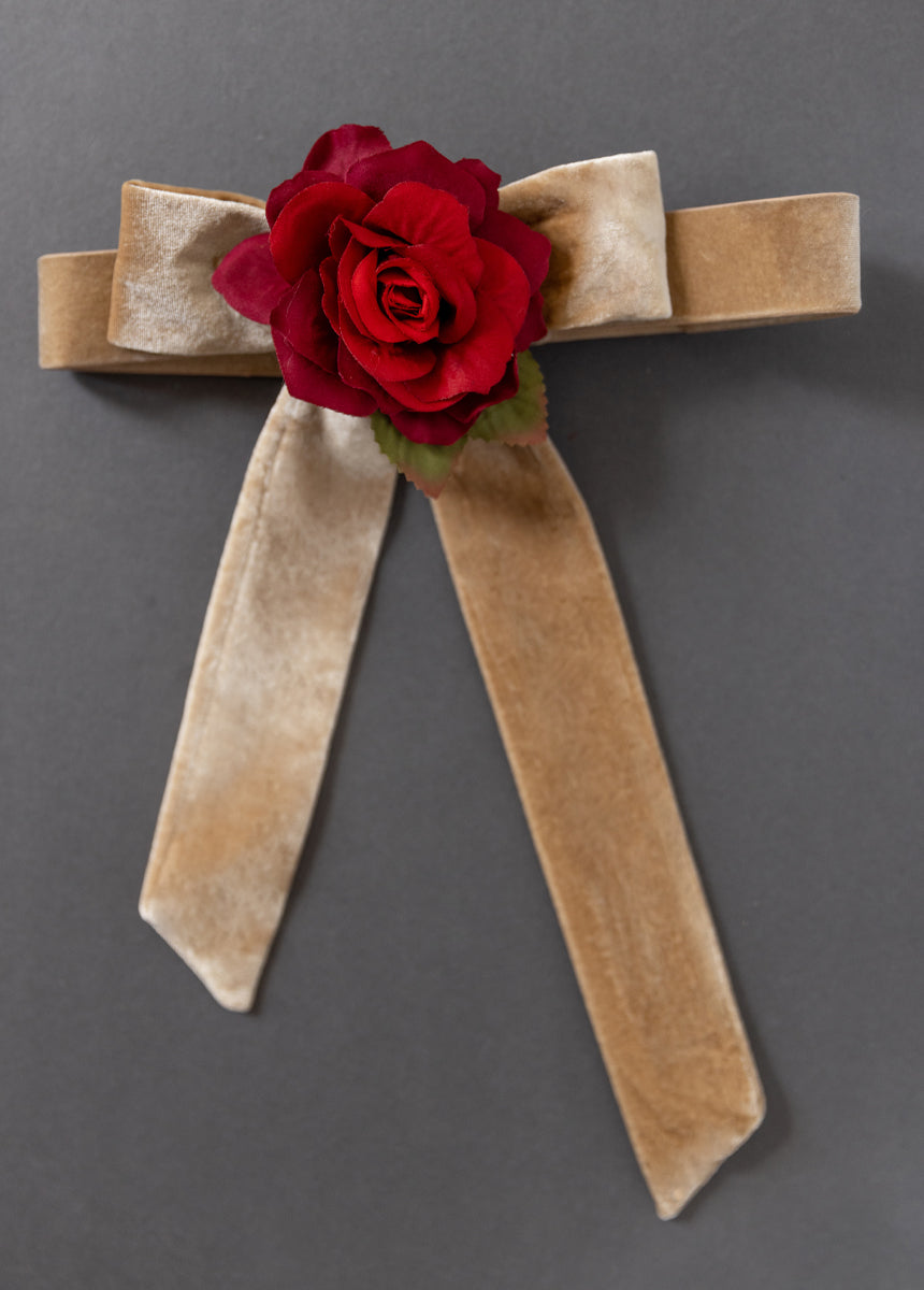 Blair Belt in Scarlet/Tan-My Prom Time