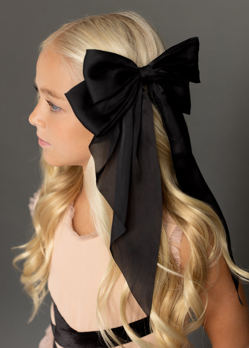 Harli Bow in Black-My Prom Time